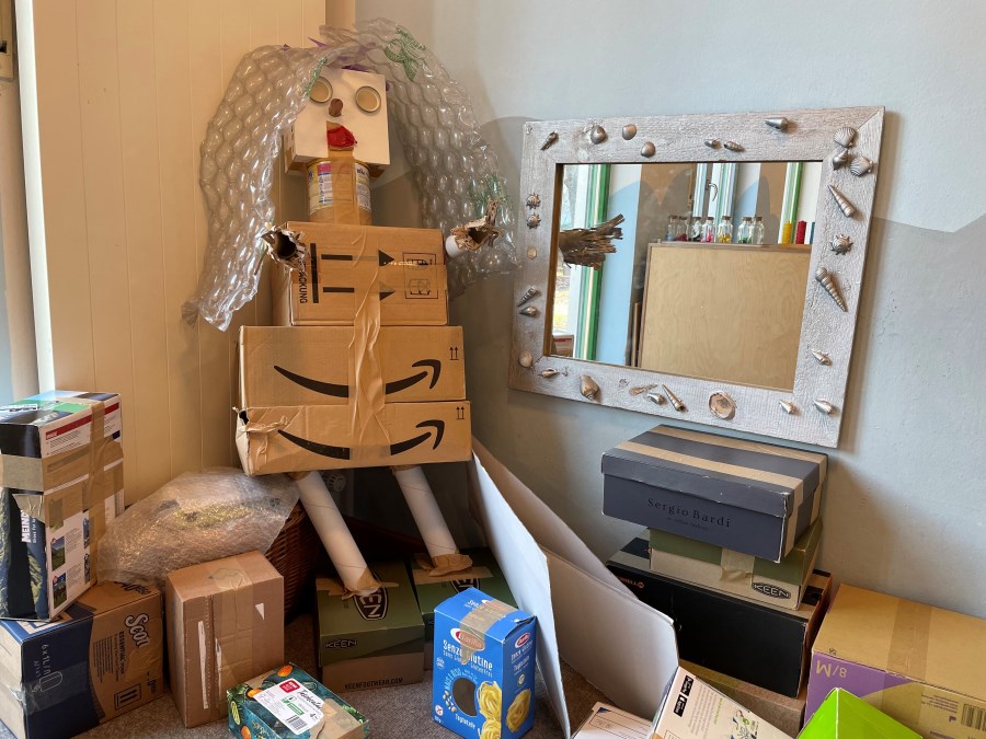 Kreativität mit Karton