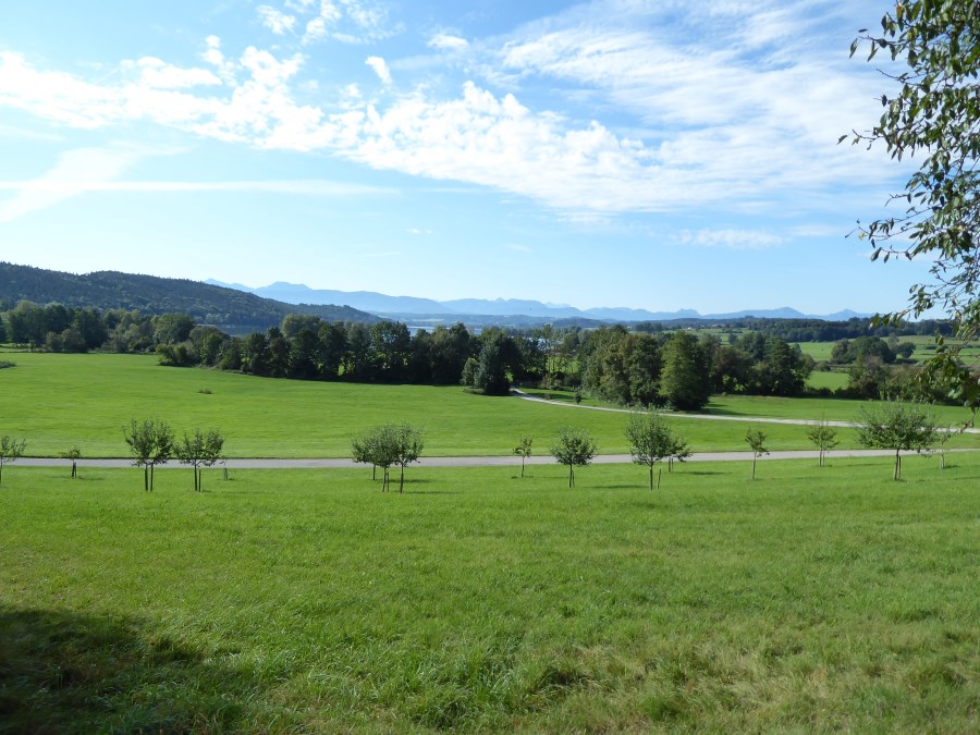 Blick von St. Coloman in den Rupertiwinkel