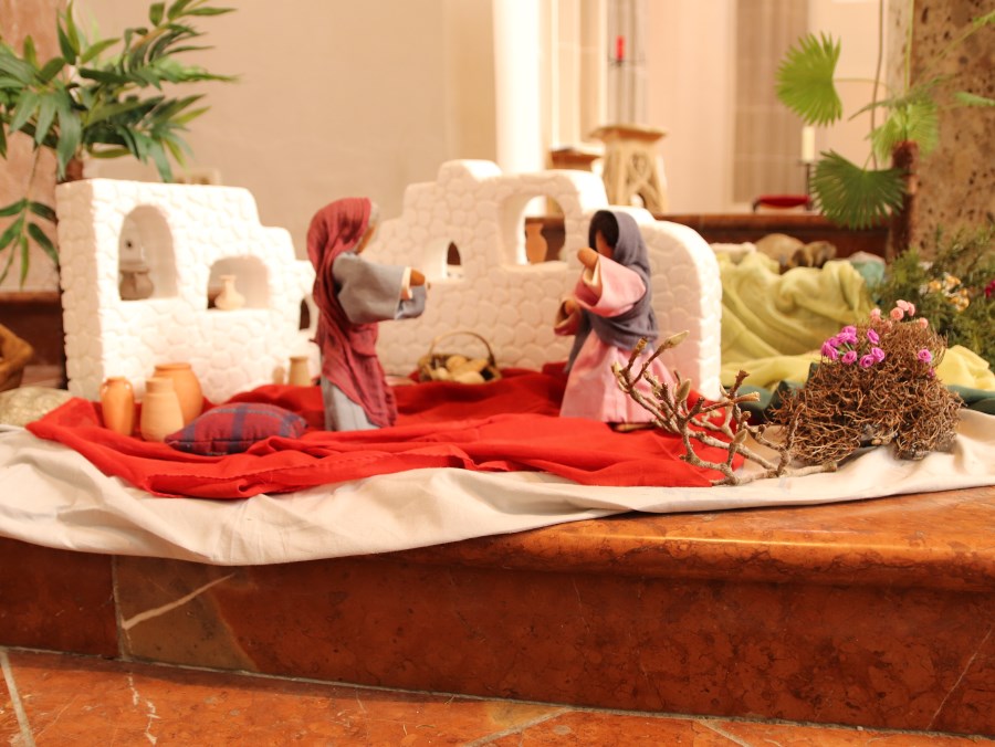 Maria bei Elisabeth / Magnifikat