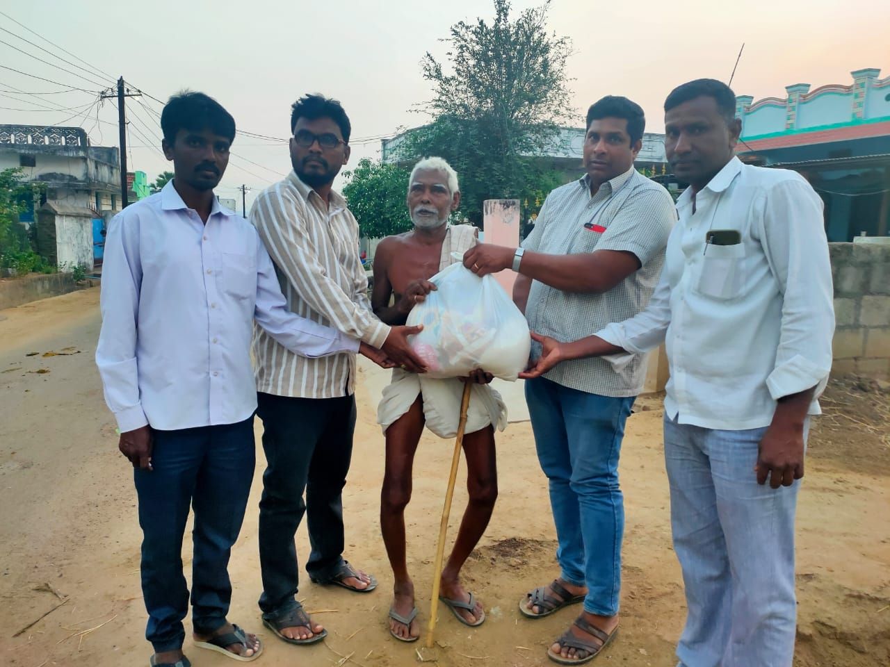 Verteilung Food Kits