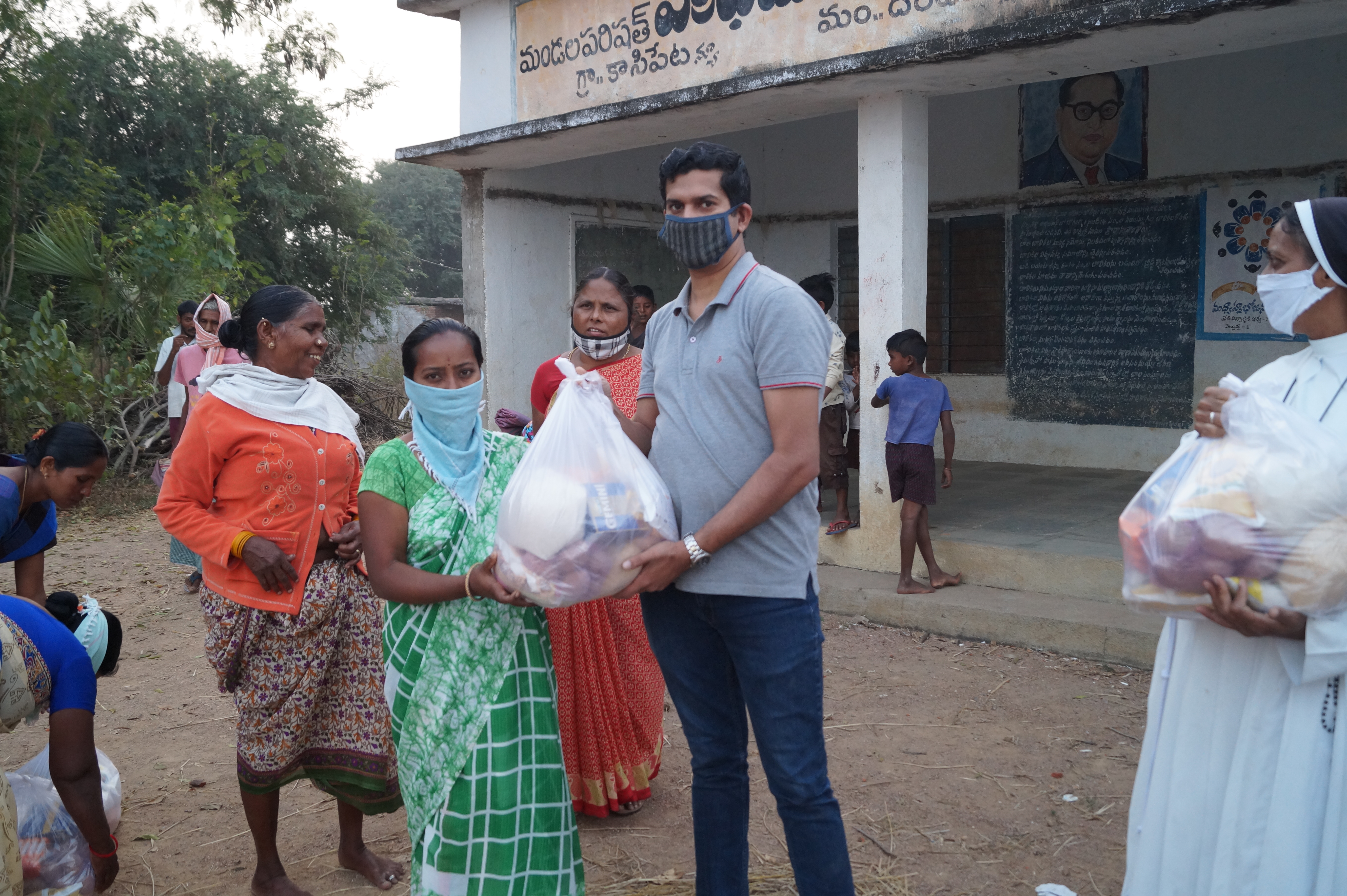 Verteilung Food Kits