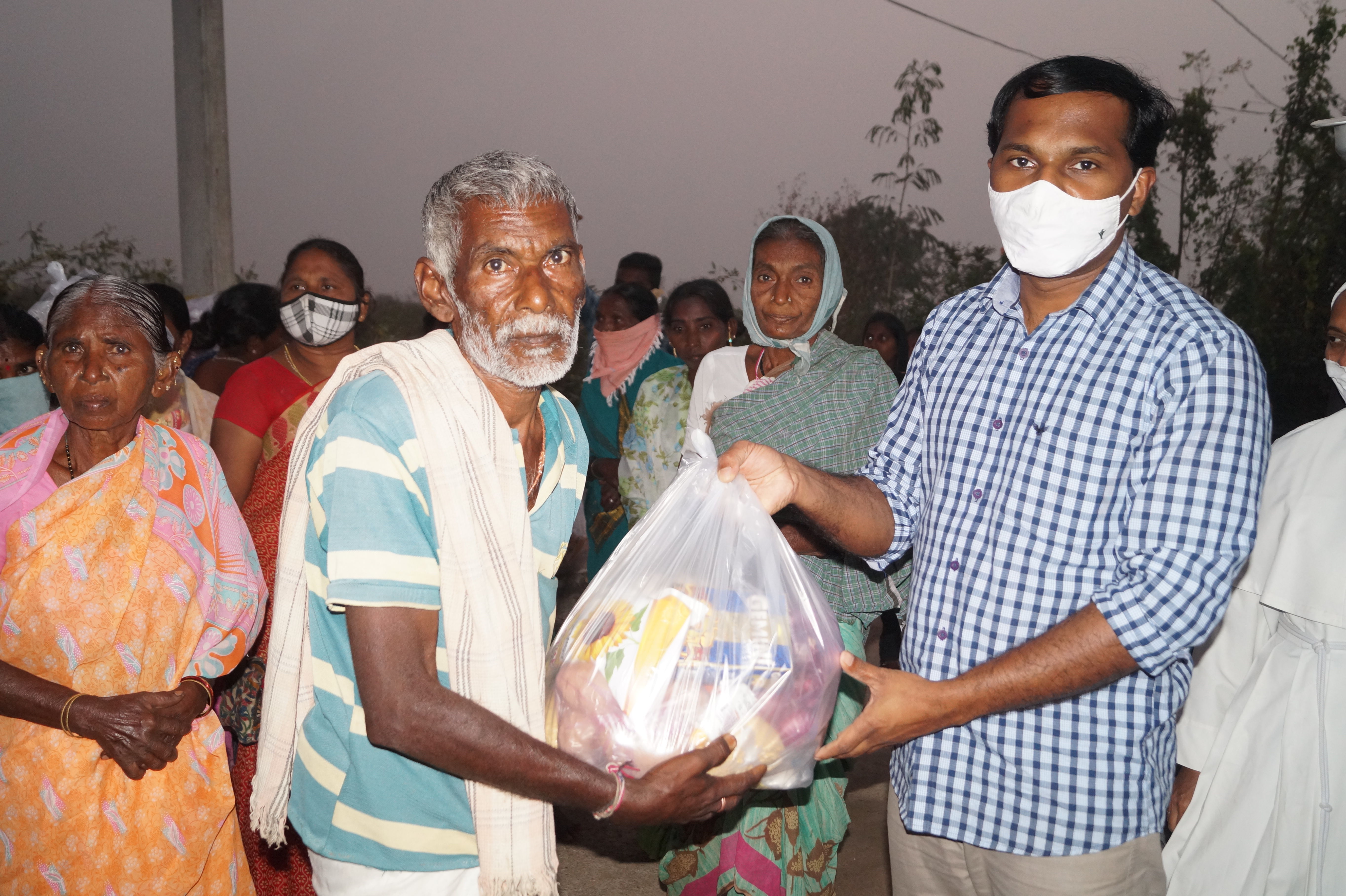 Verteilung Food Kits