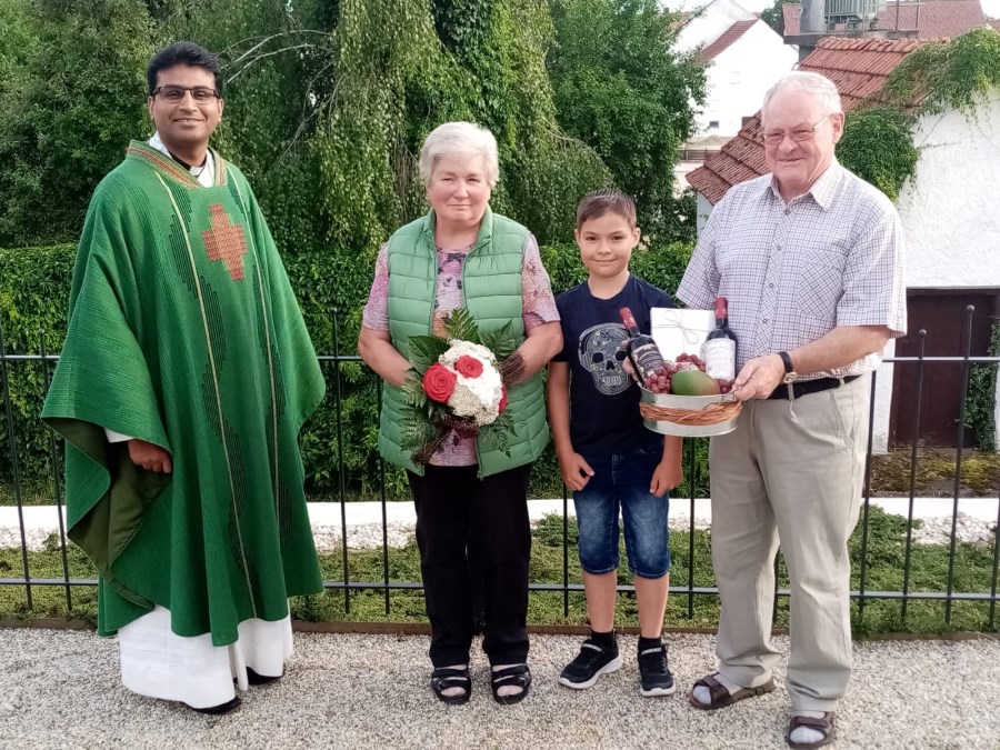 Goldene Hochzeit Paul und Hedwig Kapser