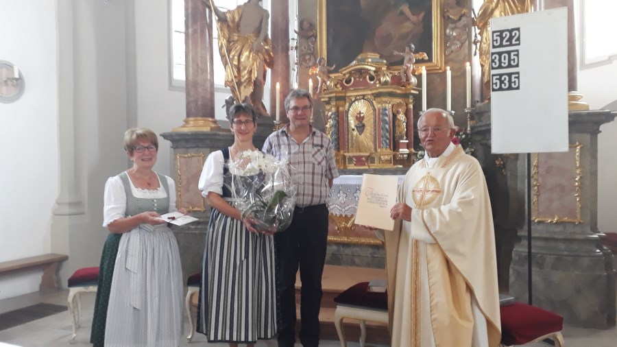 40-jähr. Chorjubiläum