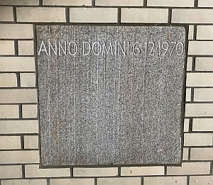 Der Grundstein in St. Stefan