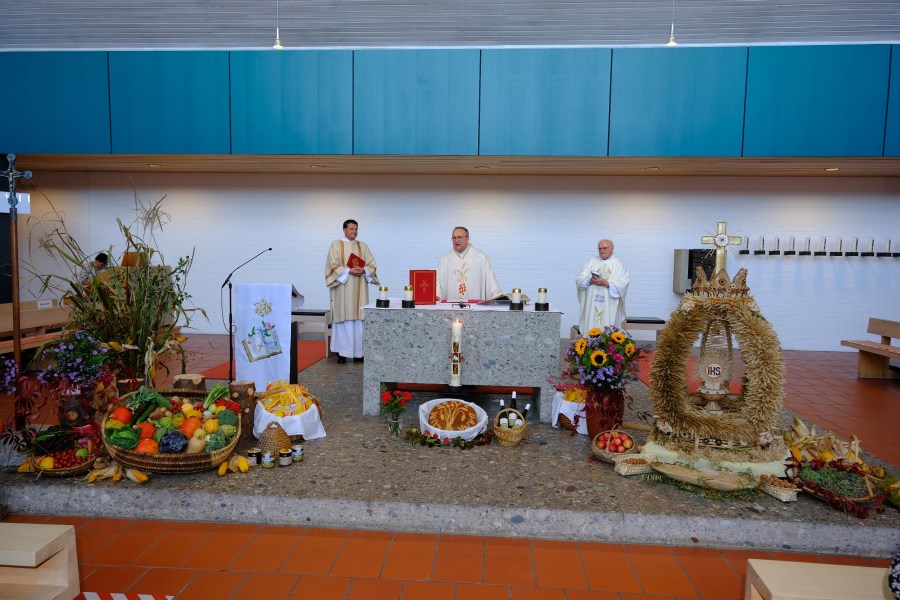 Erntedank Altar