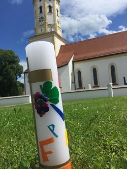 Kommunionkerze Kratzer