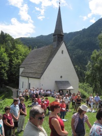 Bergmesse an Streichenkirche