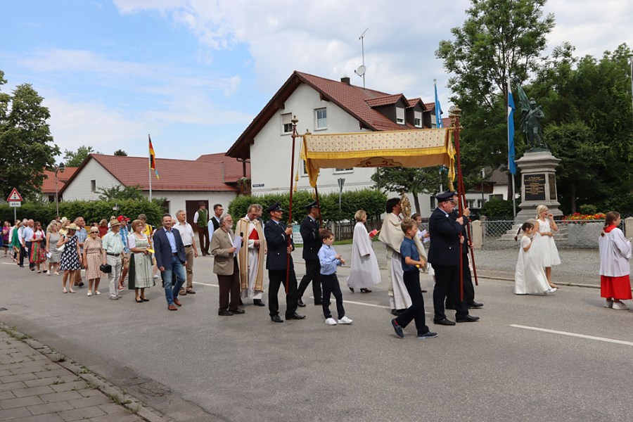 Fronleichnam 2022 - Himmel mit Seelsorgeteam
