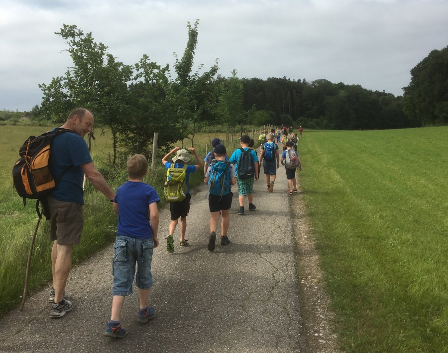 Erstkommunionausflug 2022 Weg