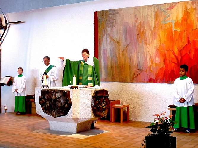 Segen für die Sommerferien in St. Albertus Magnus