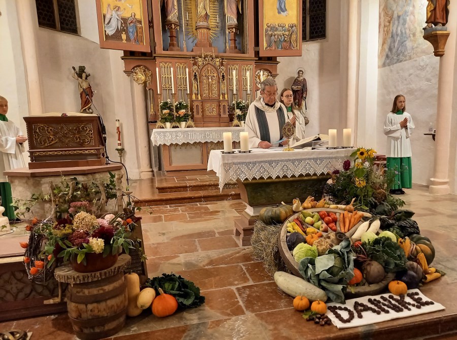 Erntedankgottesdienst in Burg 2022