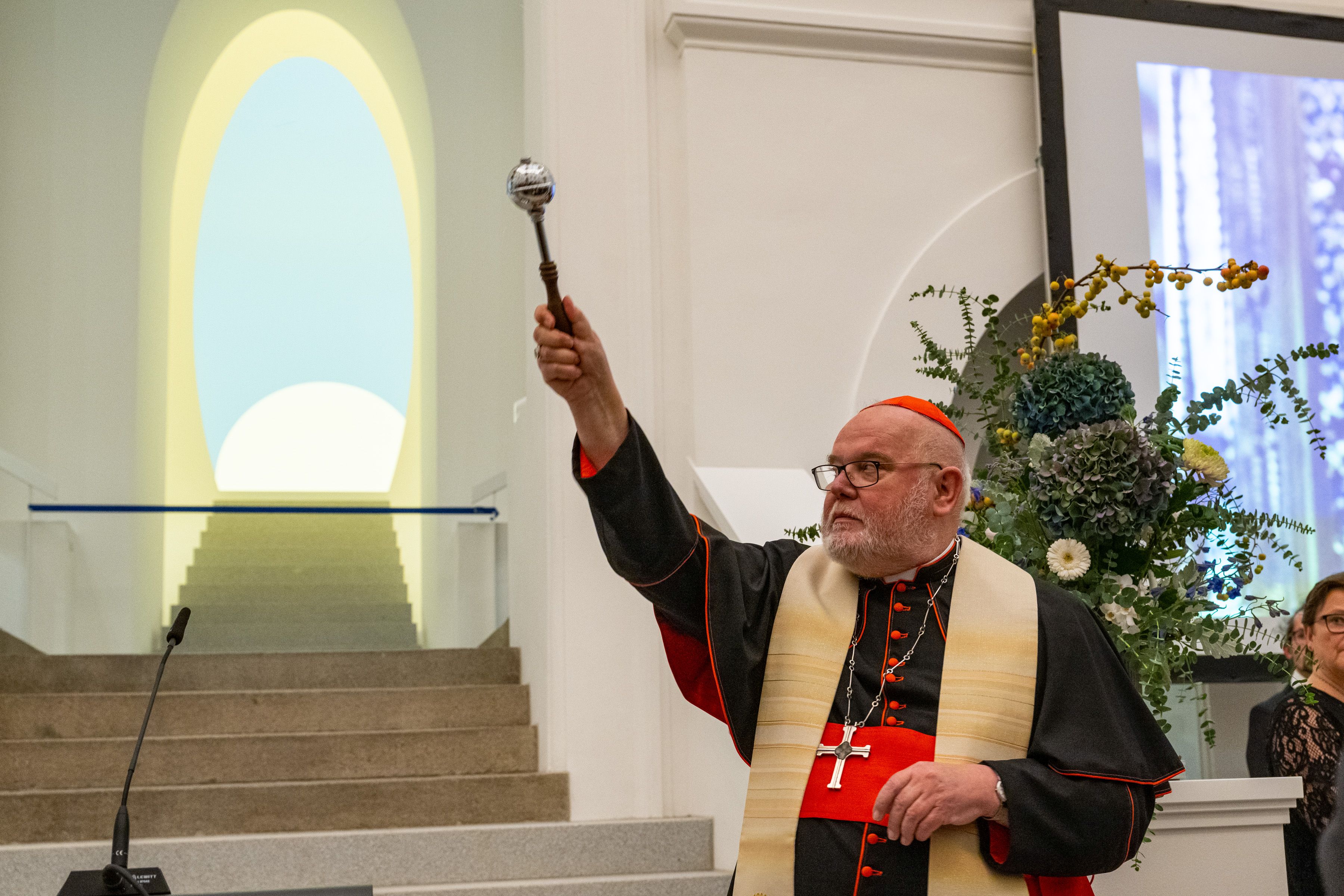 Segnung des wieder eröffneten Diözesanmuseums Freising durch Kardinal Reinhard Marx
