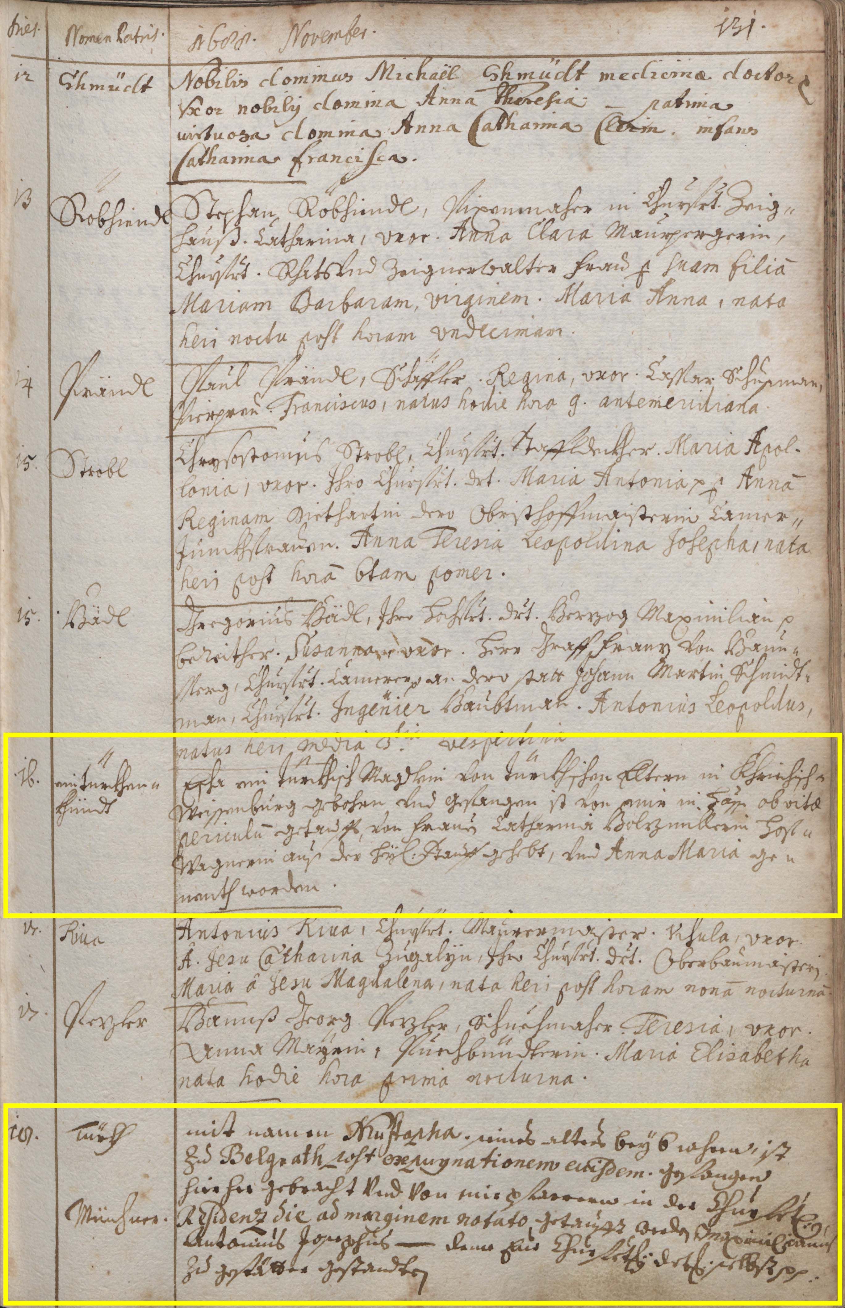 Taufbuch der Pfarrei München-Zu Unserer Lieben Frau 1684-1699