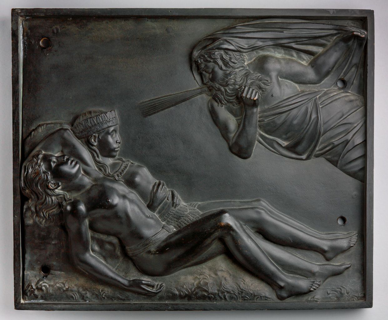 Bronzerelief von Johann Baptist Stiglmair, 1825