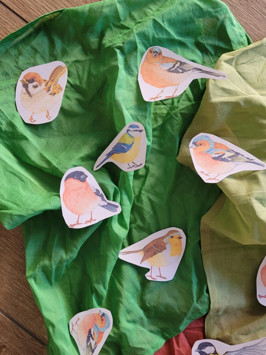 EKP VIE Vögel aus Papier