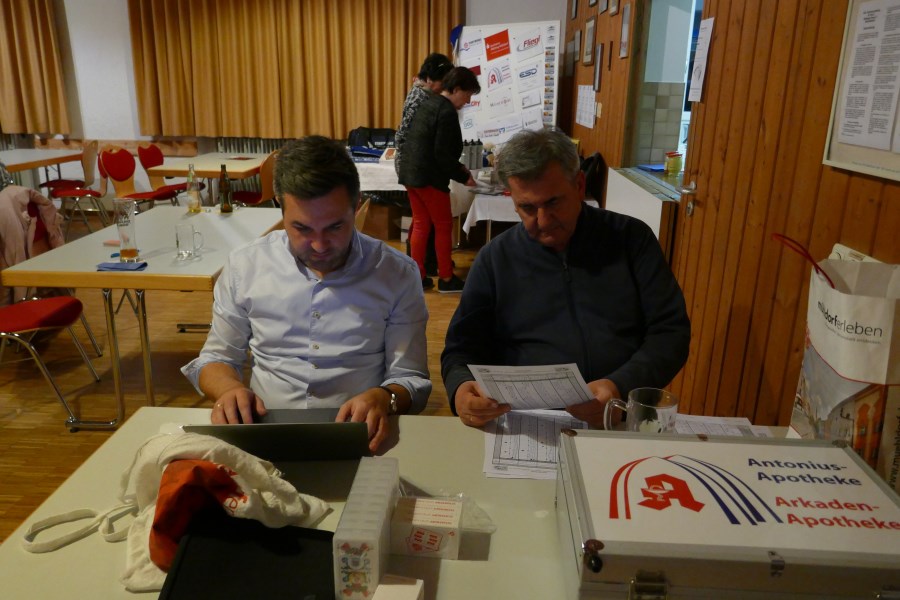 Schafkopftunier in St. Pius X.am 18. November 2022 zugubsten der Bücherei