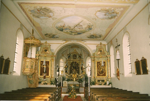 Kirche Aich (Innenansicht)