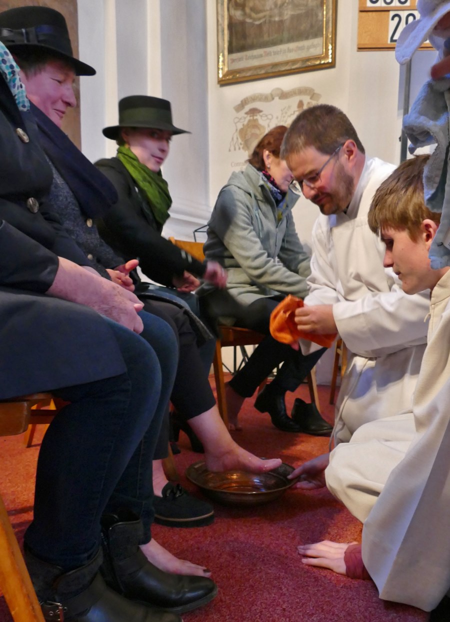 Fußwaschung Schmuck