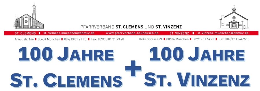 Header 100 Jahre Clemens + Vinzenz