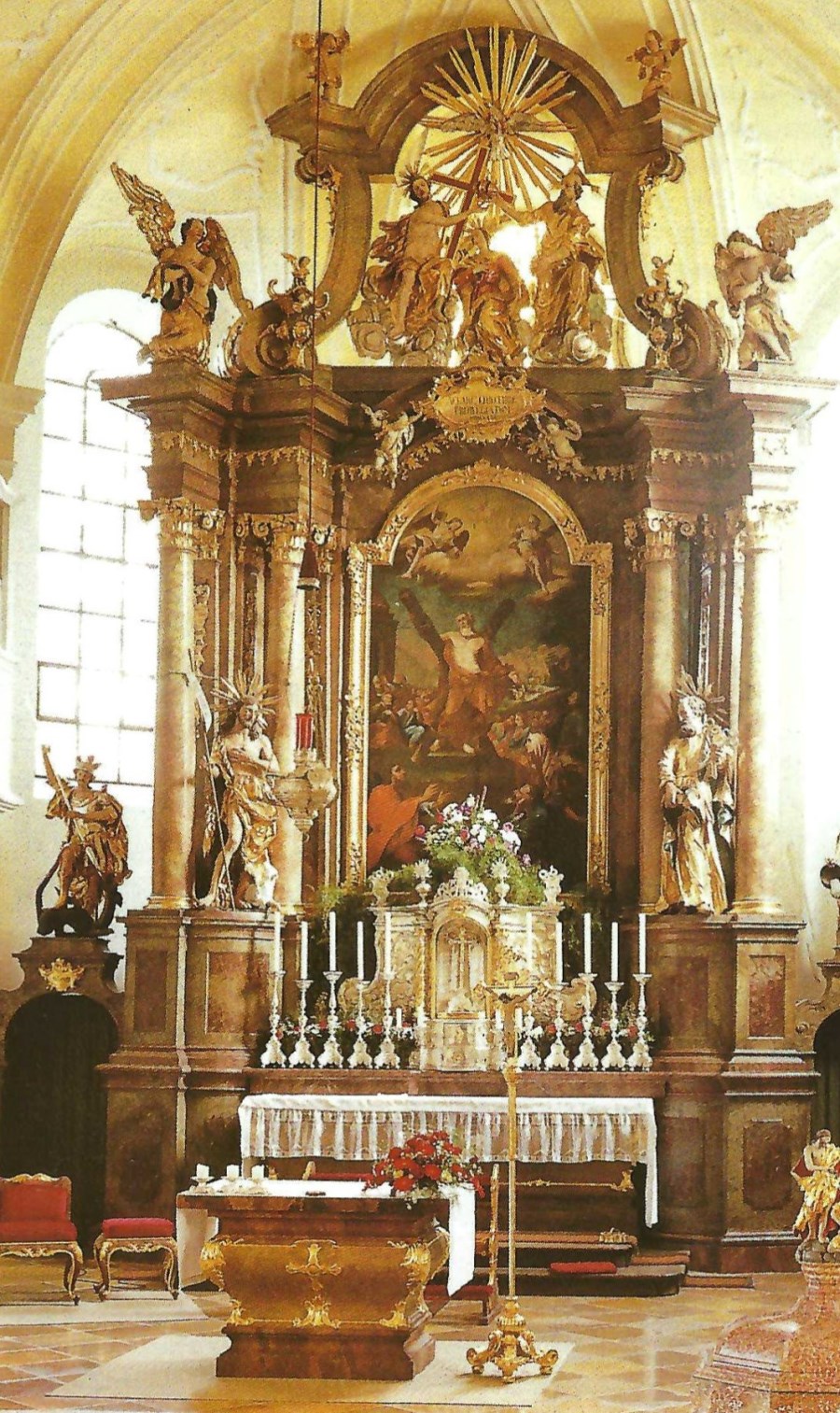 Altarraum St. Andreas Teisendorf