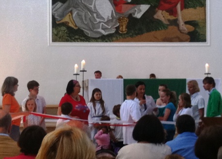 Bild vom Gottesdienst zum Thema Inklusion "Wer unter Euch ohne Behinderung ist" vom 16.06.2013