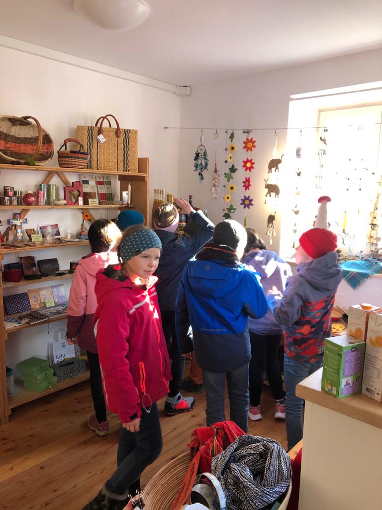 Kommuniongruppe aus Wildsteig