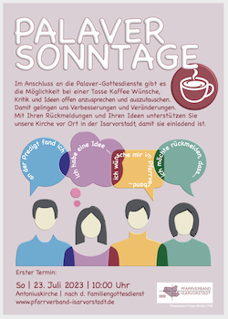 PLAKAT-PALAVER-SONNTAGE-3D-chalk-rosa-250