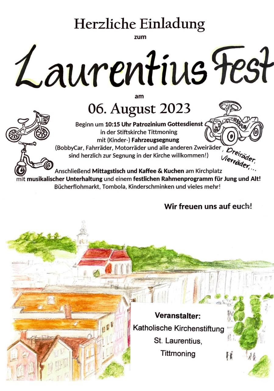 Plakat Pfarrfest 2023