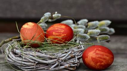 Ostereier im Osternest (Pfarrbriefservice.de _ CanvaPro) (7)