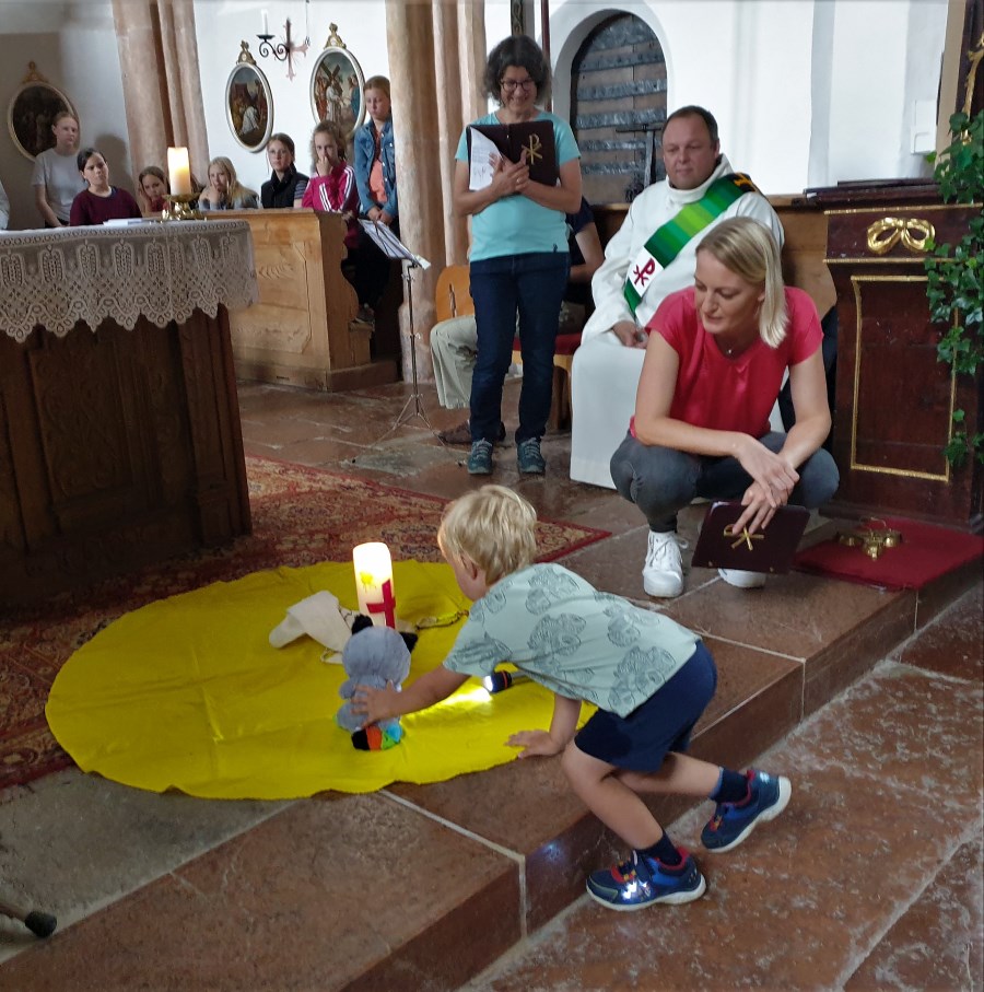Kindergottesdienst in Mehring