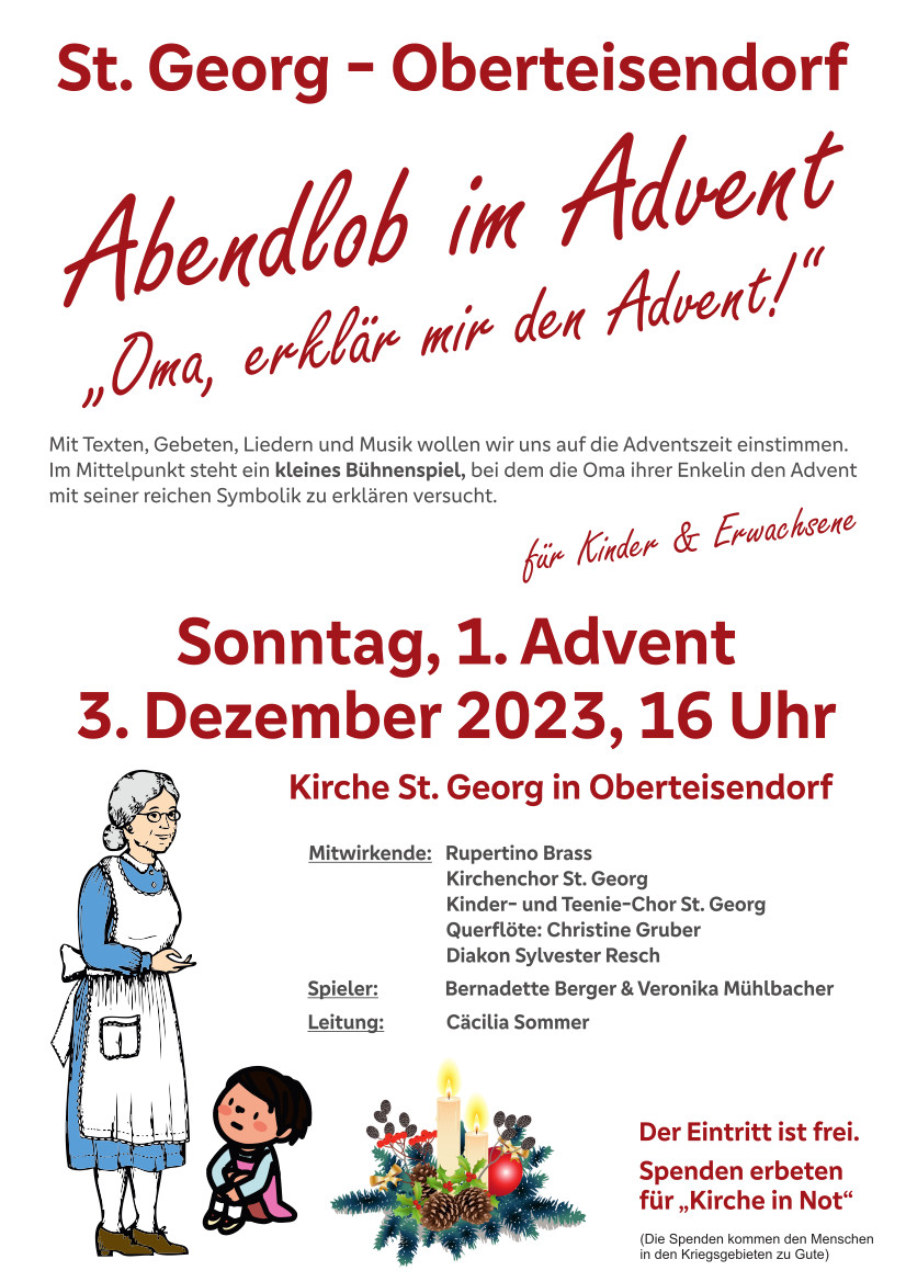 Abendlob im Advent