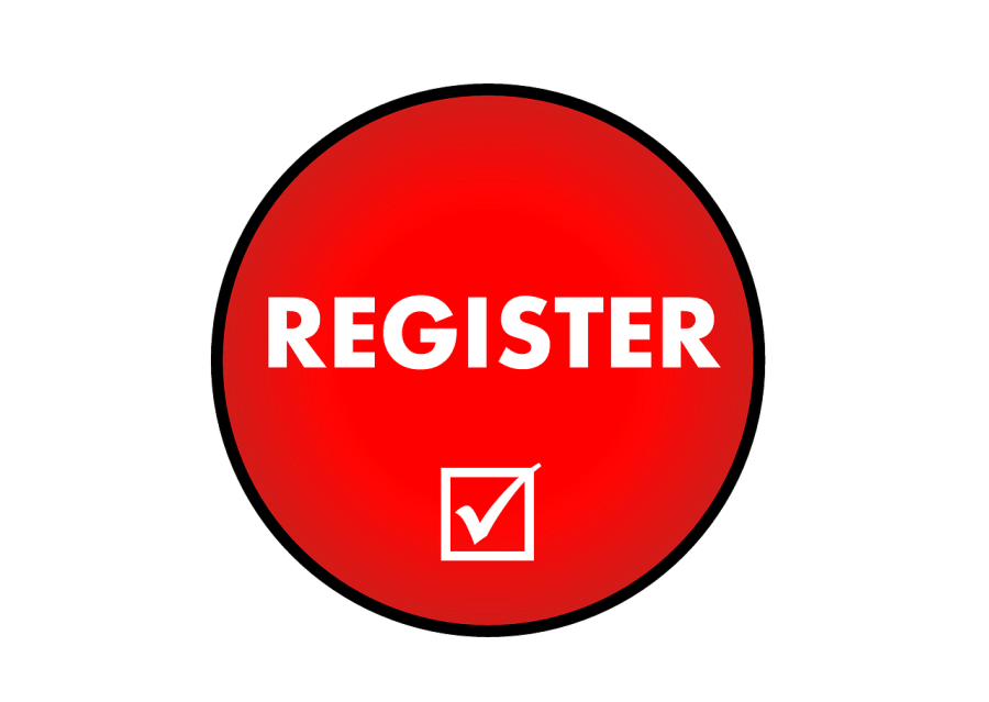 Anmeldung - register