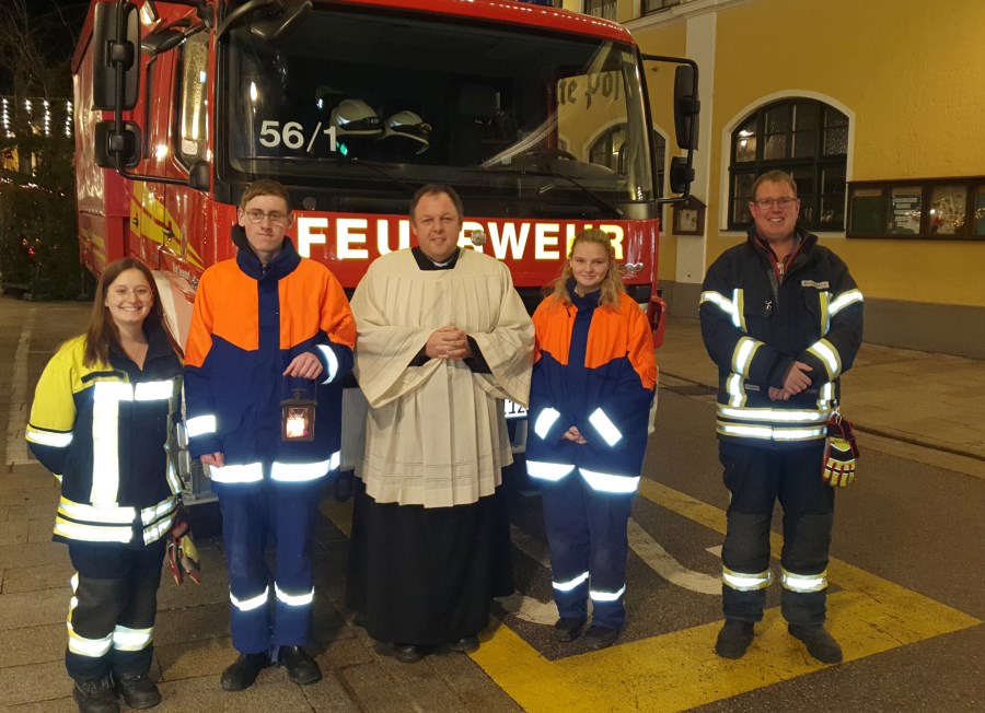 Friedenslicht in Teisendorf