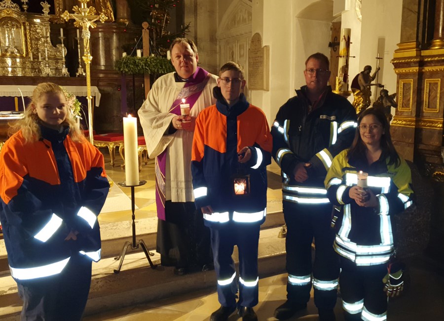 Friedenslicht in Teisendorf