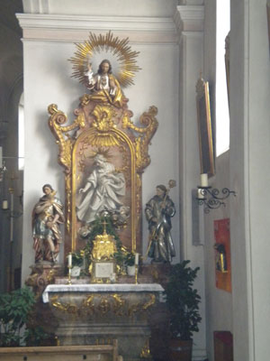 Seitenaltar rechts