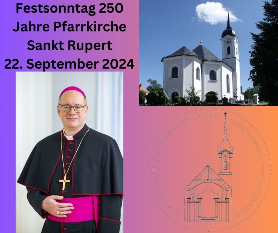 Pfarrkirche Sankt Rupert<br/>Weihbischof Stolberg