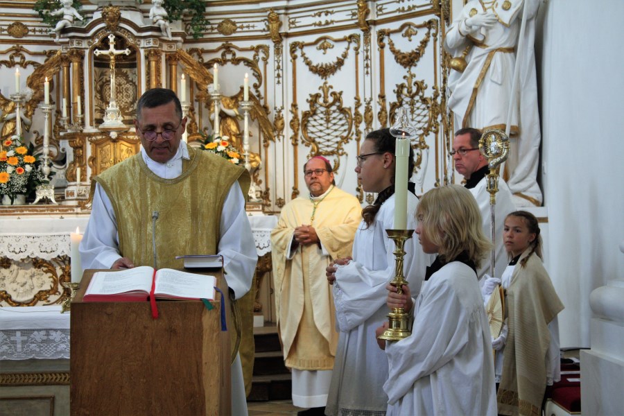 Gottesdienst mit Weihbischof Wolfgang Bischof