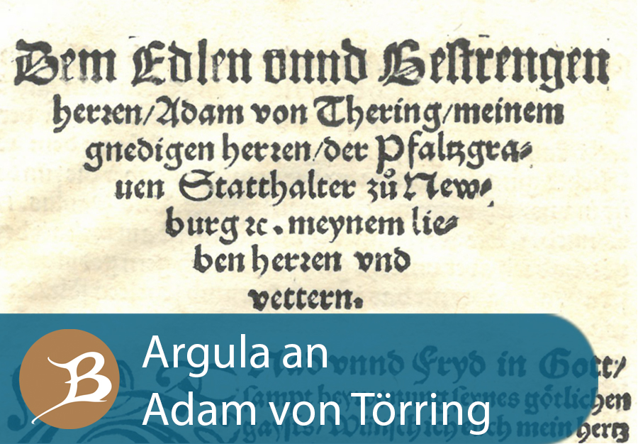 Grafik Argula an Adam von Törring