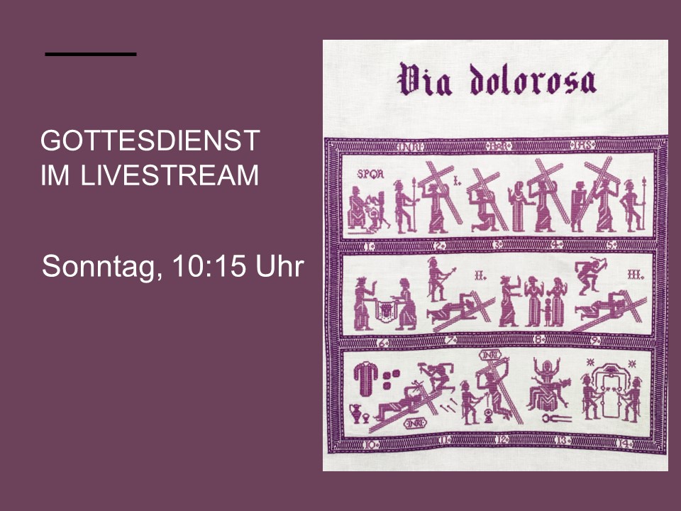 Fastenzeit_Gottesdienst im Livestream_V2