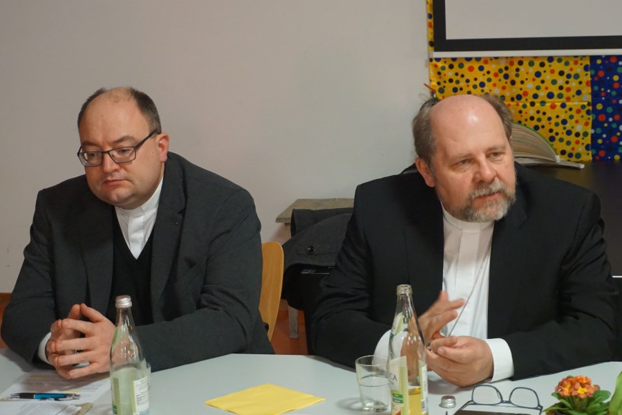 Begegnungsabend - neuer Dekan Klaus und Weihbischof Wolfgang Bischof