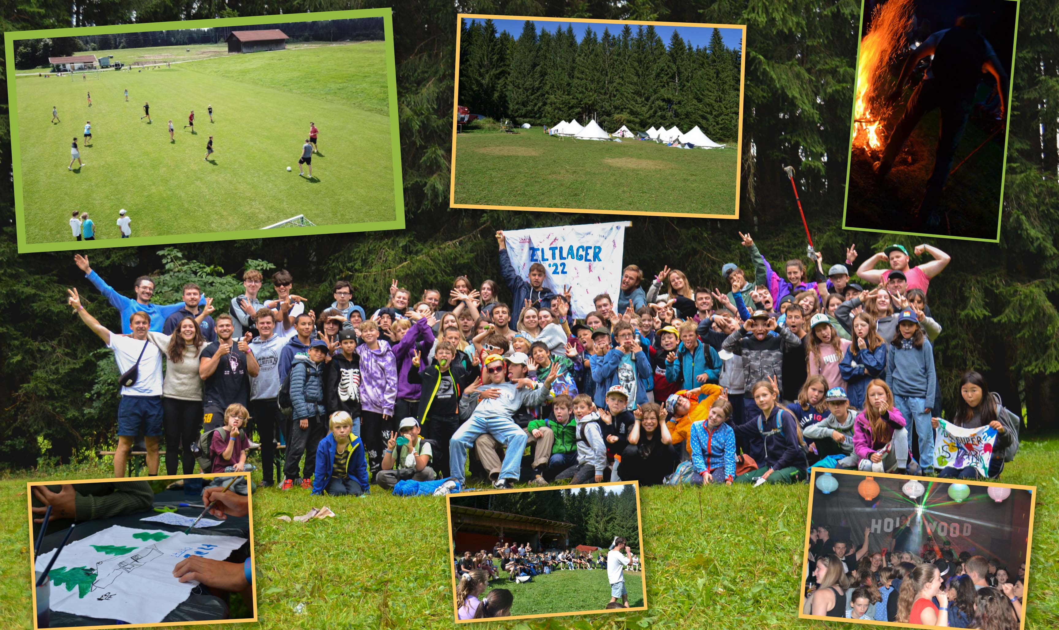 Olympiadorf-Zeltlager von 2022