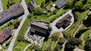 Luftbild3 klein Alte Pfarrkirche Kiefer Hubert Wildgruber