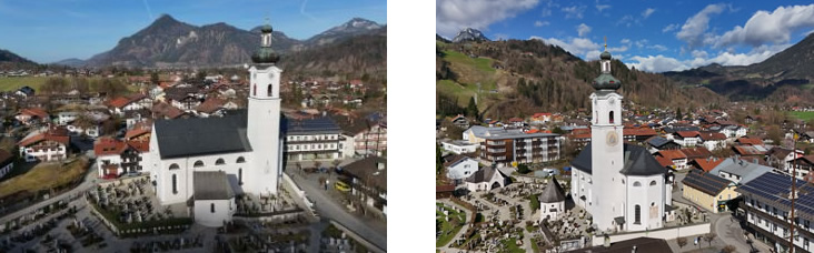 Luftbilder klein ZuLFrau Oberaudorf Wildgruber