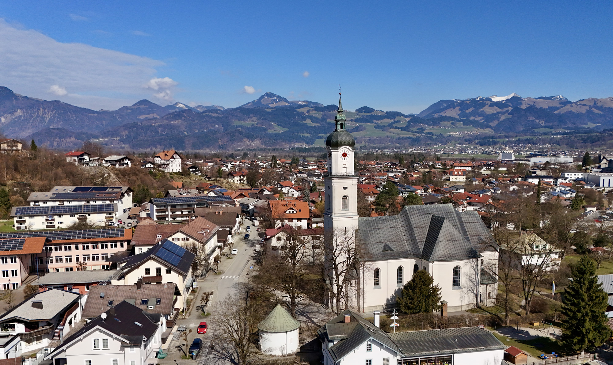 Luftbild Hl. Kreuz Kiefersfelden Hubert Wildgruber