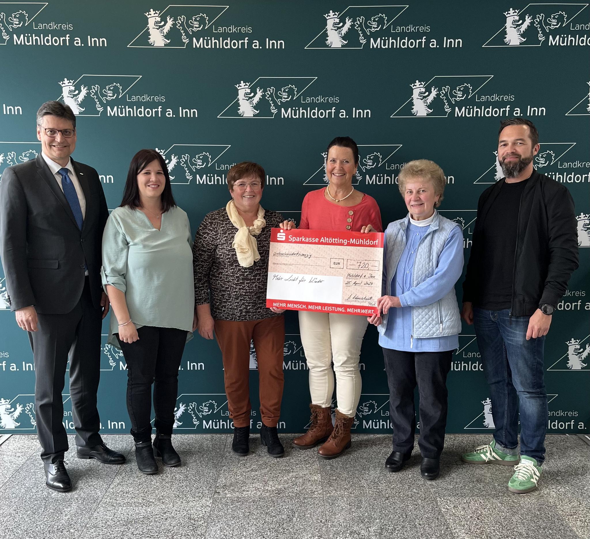 Spendenübergabe 2024 Fastensuppeessen