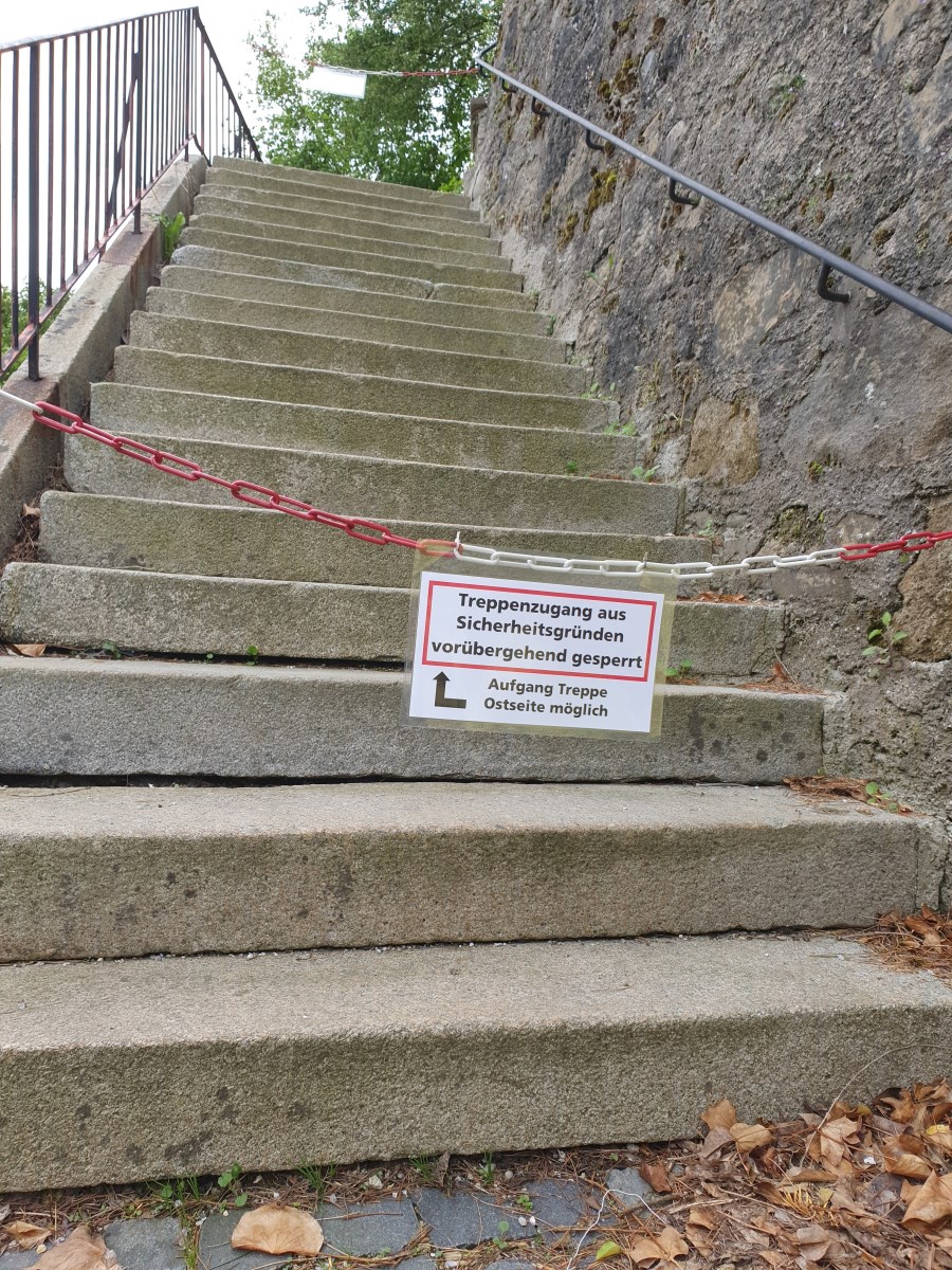 Treppenaufgang Wimmerer Seite