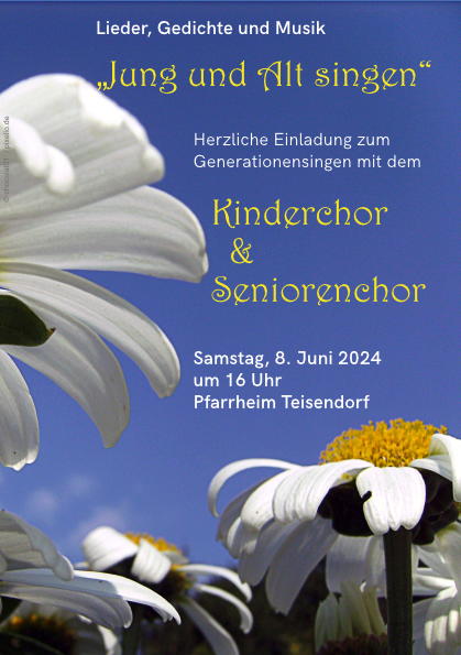 Jung und Alt singen