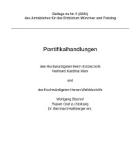 Pontifikalhandlungen 2023