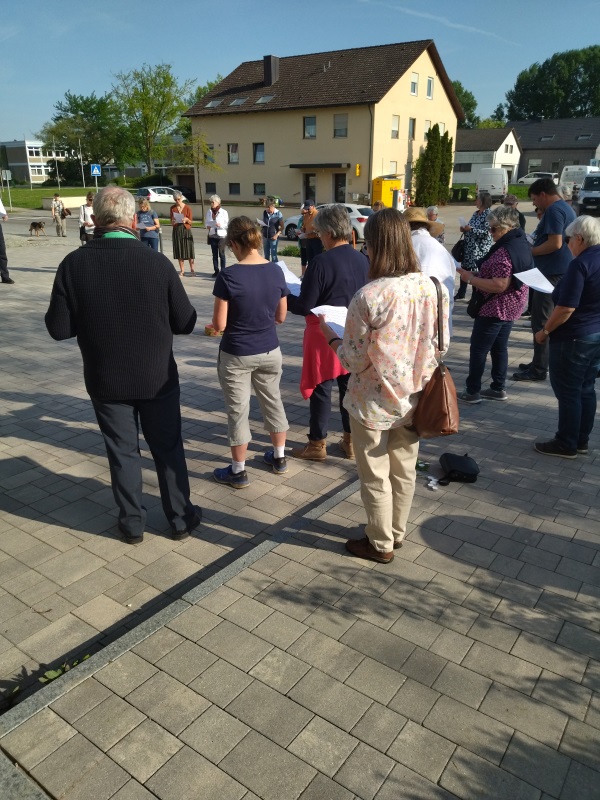 Ein Licht für den Frieden am 1. Mai in Ilmmünster